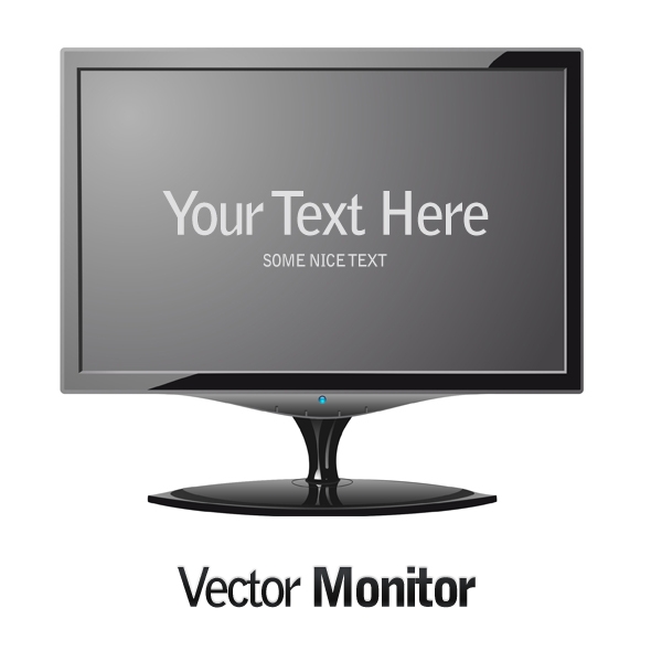 Template Image for Computer LED Monitor - 30013