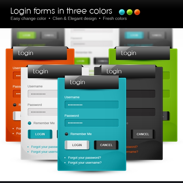Template Image for Premium Login Forms - 30043