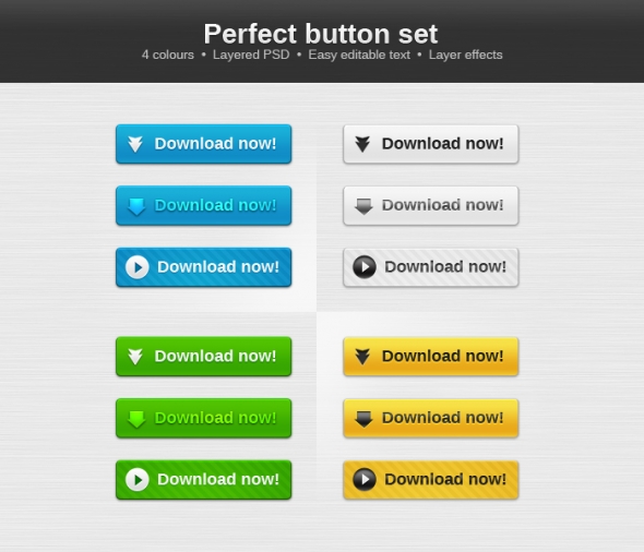 Template Image for Perfect Buttons Set - 30053