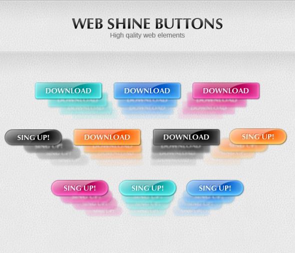 Template Image for Shiny Web Buttons - 30097