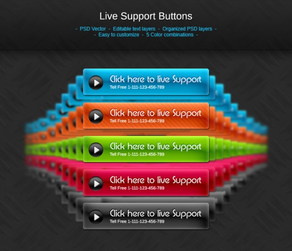 Template Image for Live Support Buttons - 30147