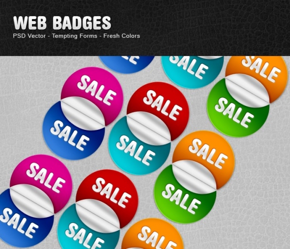 Template Image for Sale Badges - 30157