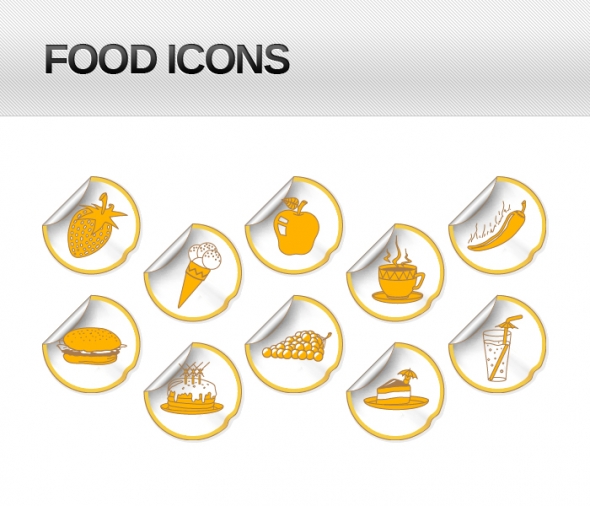 Template Image for Food Icons - 30181