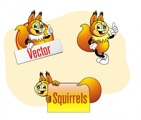 Template Image for Squirrel Vector - 30188