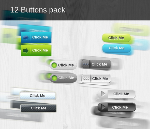 Template Image for 12 Button Pack - 30196