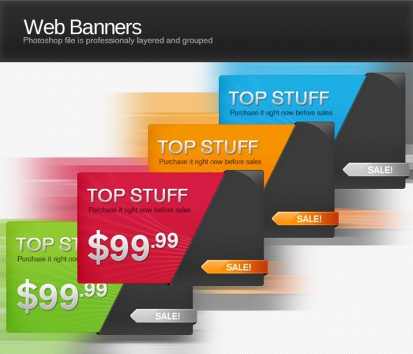 Template Image for Web Information Banners - 30277