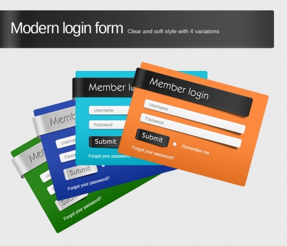 Template Image for Improved Login Forms - 30278