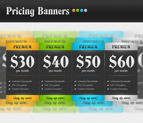 Template Image for Misc Pricing Banners - 30282