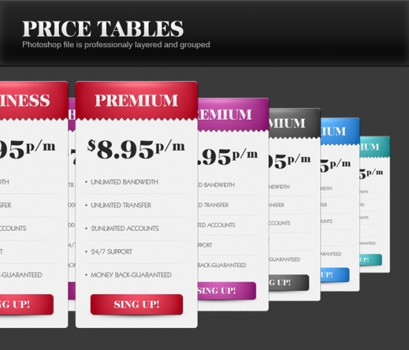 Template Image for Ziggy Price Tables - 30283
