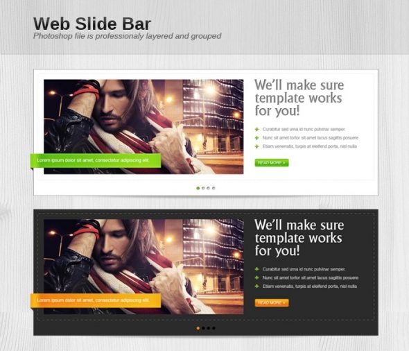 Template Image for Web Slider Bar - 30313