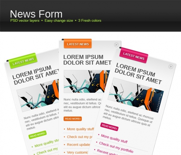 Template Image for News Forms - 30318
