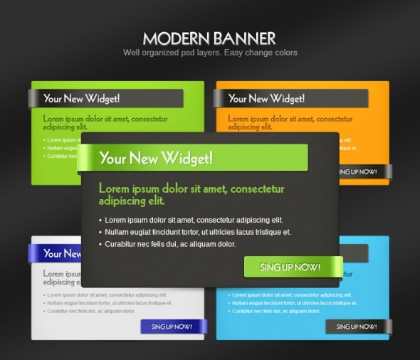 Template Image for Modern Banners - 30337