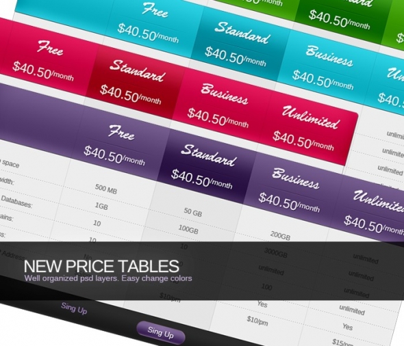 Template Image for New Pricing Tables - 30359