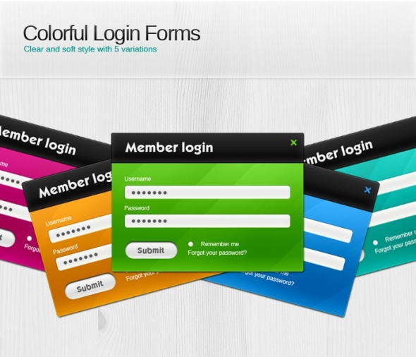Template Image for Login Forms - 30369