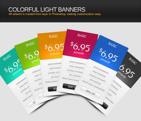Template Image for Light Banners - 30375