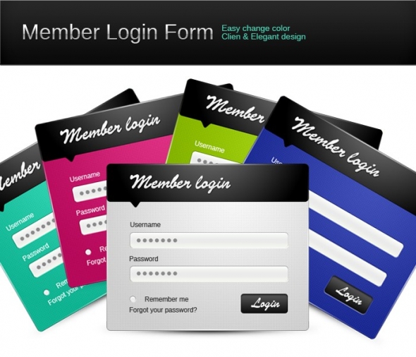 Template Image for Login Forms - 30380