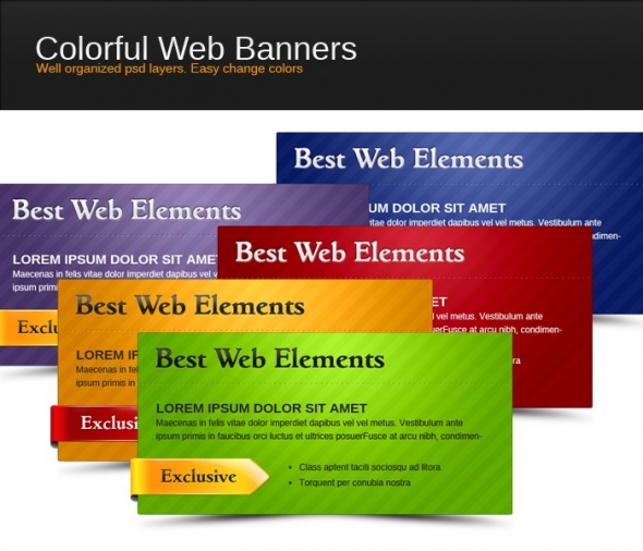 Template Image for Web Banners - 30381
