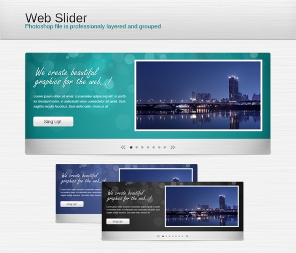 Template Image for Web Sliders - 30382