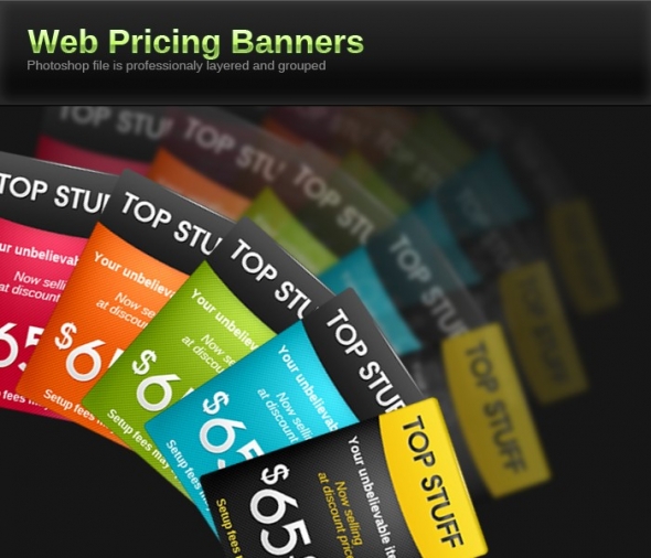 Template Image for Web Pricing Banners - 30389