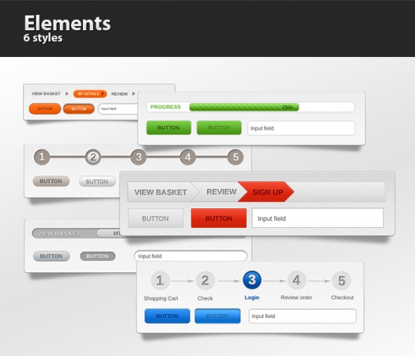 Template Image for Web Elements UI Pack 1 - 30396