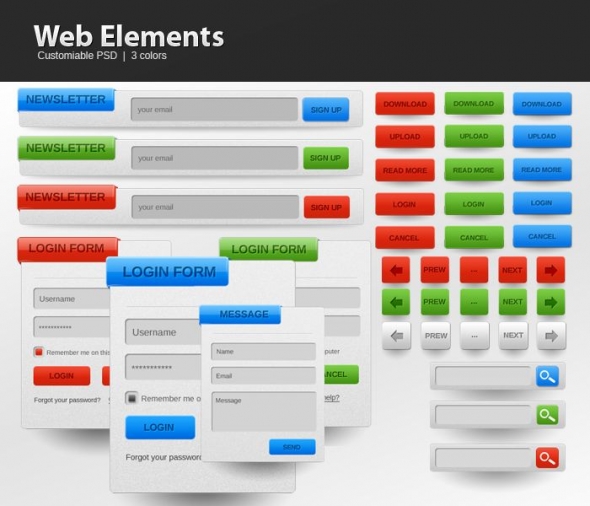 Template Image for Web Elements UI Pack 2 - 30397