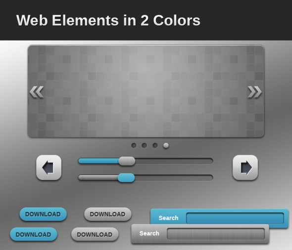 Template Image for Modern Web UI Kit - 30417