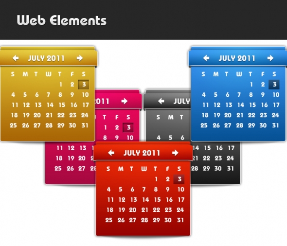 Template Image for Web Calendar - 30420