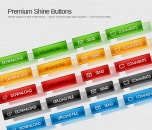 Image for Image for Shiny Buttons Set - 30116