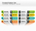 Image for Image for Frosted Button Set - 30153