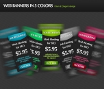 Image for Image for Dark Advertisement Web Banners - 30279
