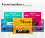 Image for Image for Colorful Banners - 30388