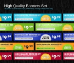 Image for Image for Advertisement Banners Set - 30393
