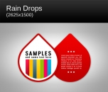 Image for Image for Raindrops Background - 30522